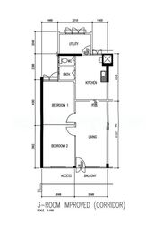 Blk 130 KIM TIAN VISTA (Bukit Merah), HDB 3 Rooms #553360481